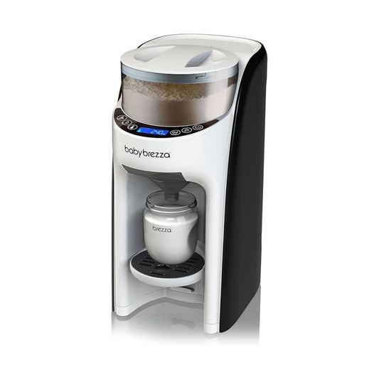 Baby Brezza New and Improved Formula Pro Advanced Formula Dispenser Machine - Automatically Mix a Warm Formula Bottle Instantly - Easily Make Bottle with Automatic Powder Blending, White