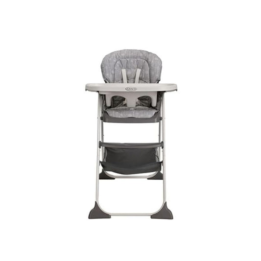 Graco Slim Snacker High Chair, Ultra Compact High Chair, Whisk