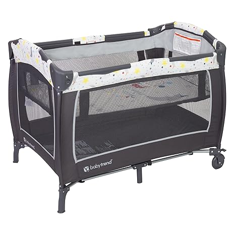 Baby Trend Lil' Snooze Deluxe II Nursery Center, Twinkle Twinkle Little Moon