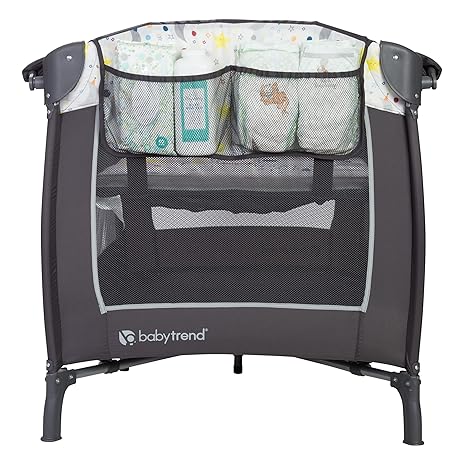 Baby Trend Lil' Snooze Deluxe II Nursery Center, Twinkle Twinkle Little Moon